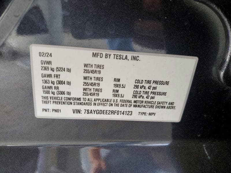 2024 TESLA MODEL Y 13