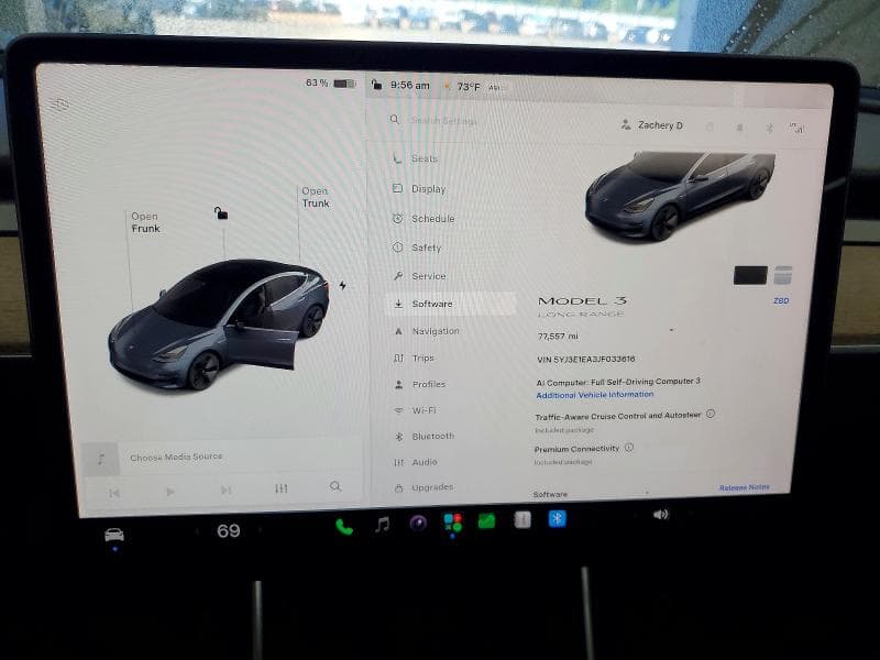 2018 TESLA MODEL 3 9