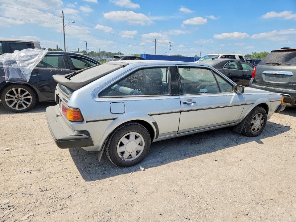 1986 VOLKSWAGEN SCIROCCO DELUXE 3