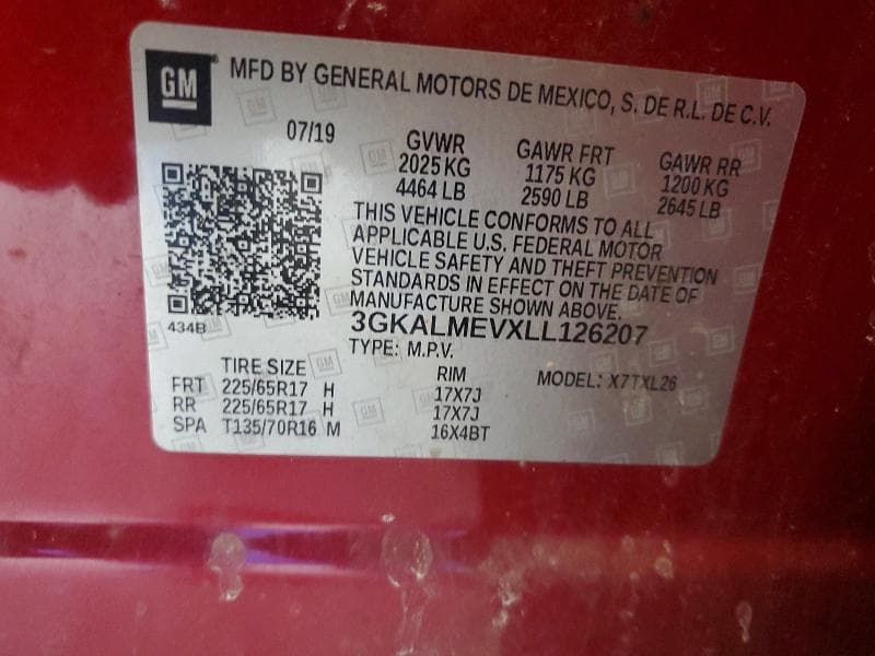 2020 GMC TERRAIN SLE 13