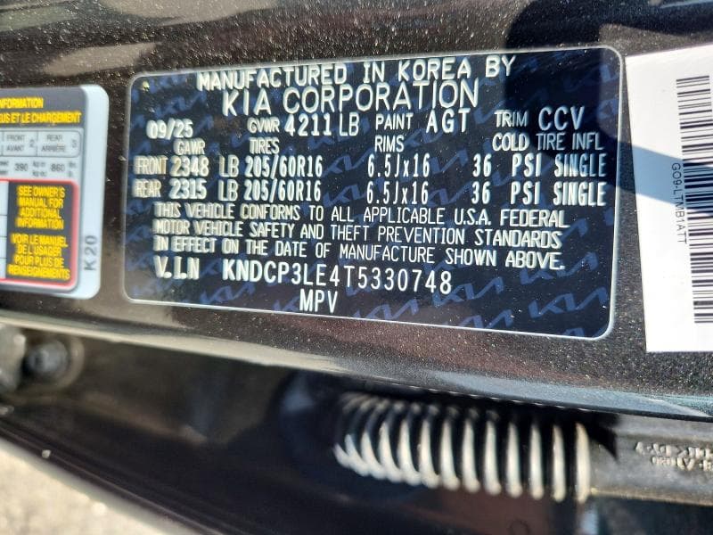 2026 KIA NIRO LX 14