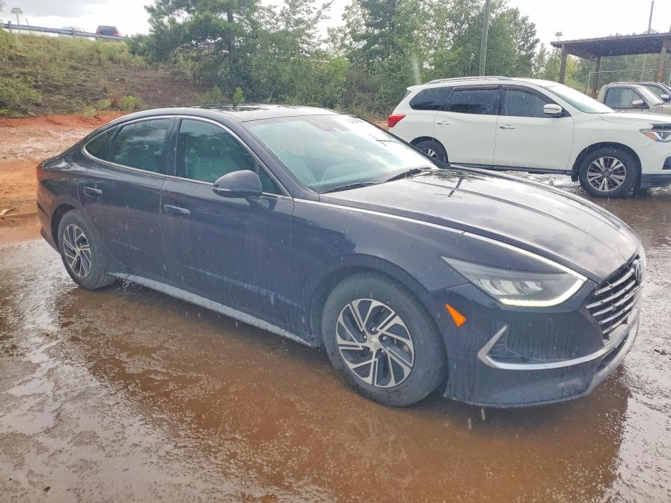 2023 HYUNDAI SONATA HYBRID BLUE 4