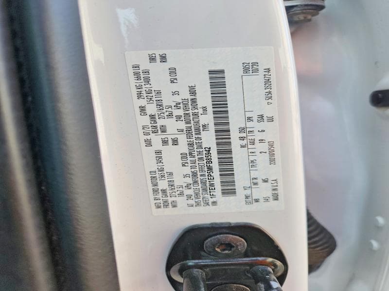 2021 FORD F150 SUPERCREW 13