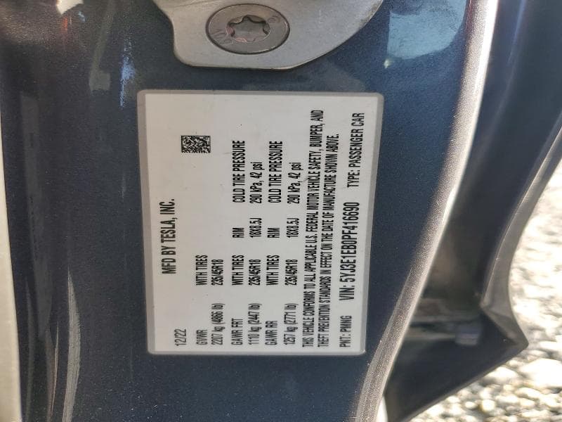 2023 TESLA MODEL 3 12