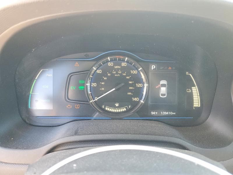 2017 HYUNDAI IONIQ BLUE 9