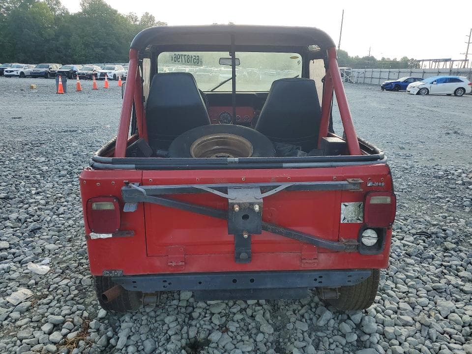 1986 JEEP JEEP CJ7 6