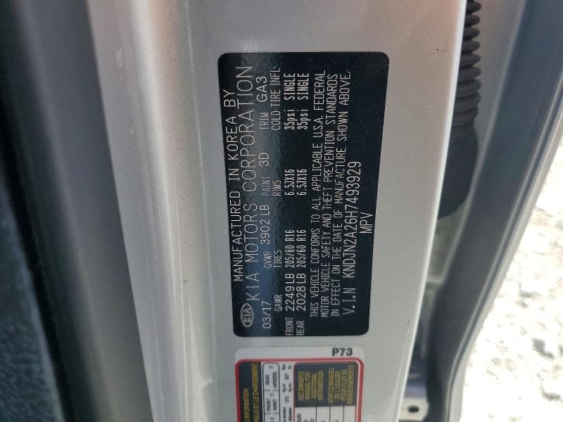 2017 KIA SOUL BASE 13