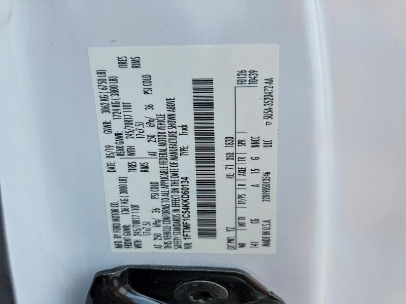 2019 FORD F-150 12