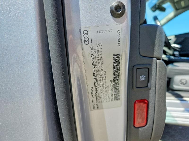 2017 AUDI A4 PREMIUM PLUS 12