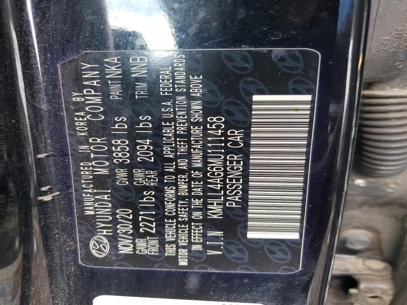 2021 HYUNDAI ELANTRA SE 12