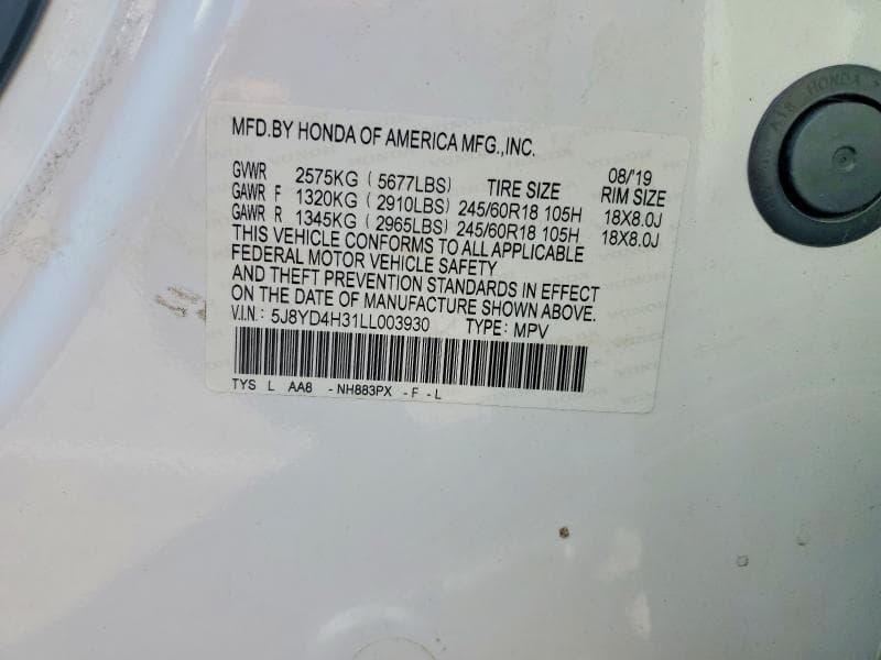 2020 ACURA MDX 13