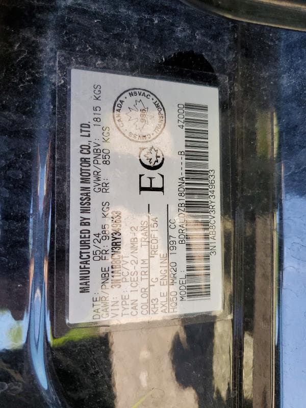 2024 NISSAN SENTRA SV 12