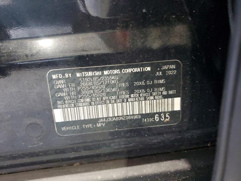 2022 MITSUBISHI OUTLANDER SE 13