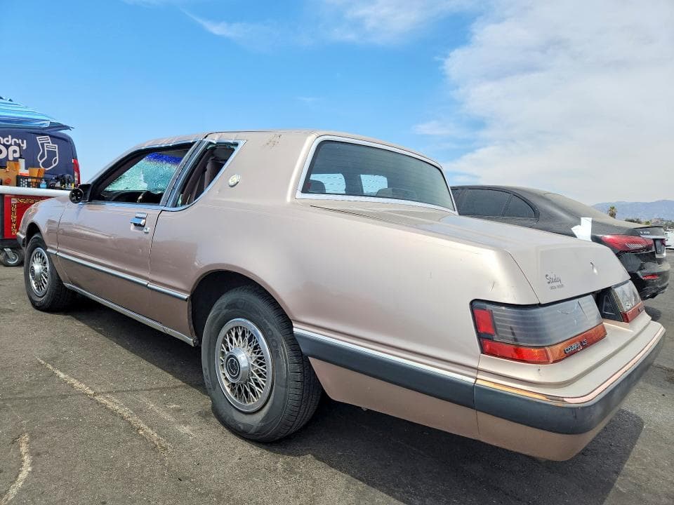 1986 MERCURY COUGAR 2