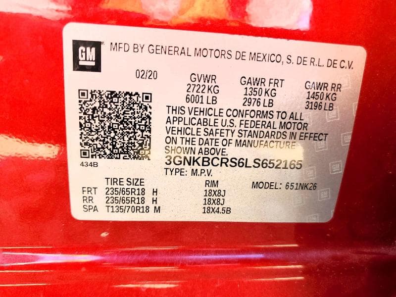2020 CHEVROLET BLAZER 2LT 14