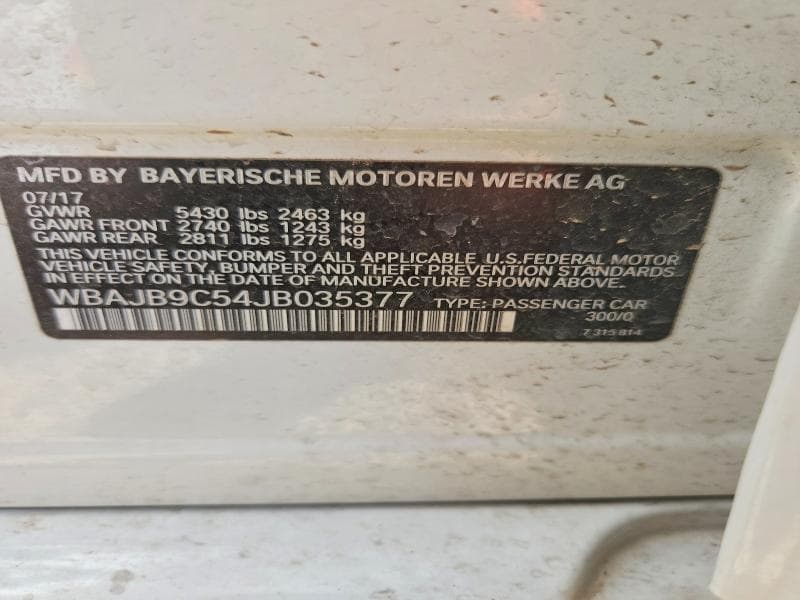 2018 BMW M550XI 12
