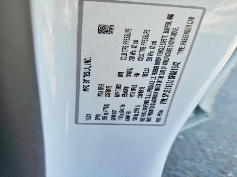 2025 TESLA MODEL 3 12