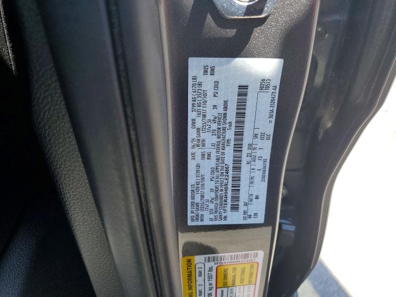 2024 FORD RANGER XLT 12