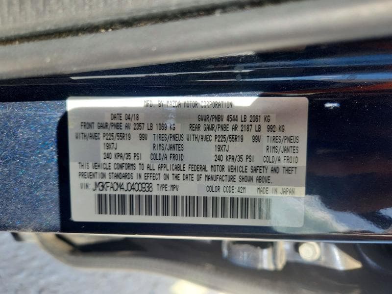 2018 MAZDA CX-5 TOURING 12
