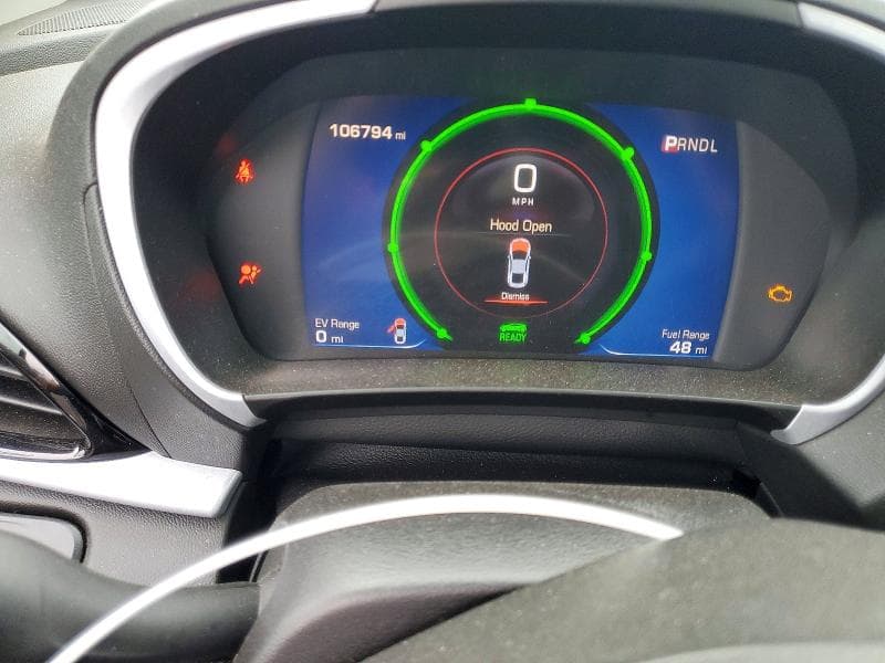2017 CHEVROLET VOLT LT 9