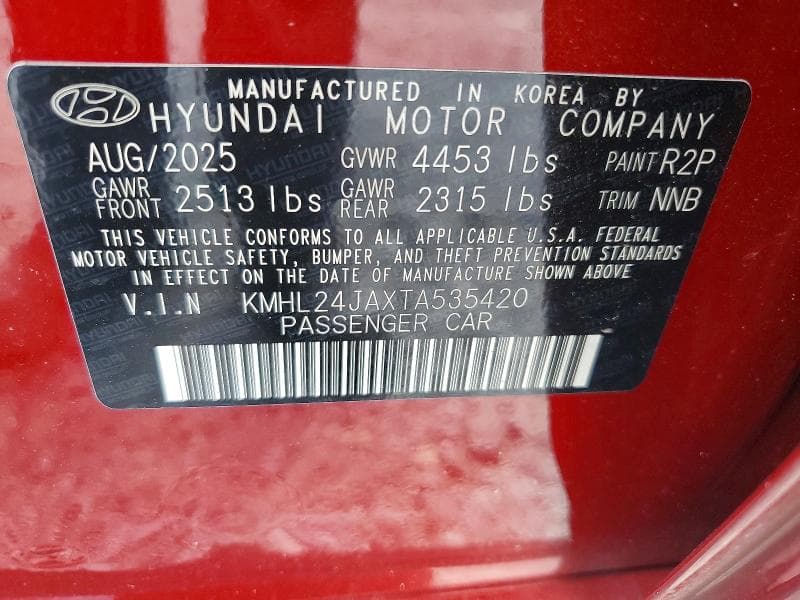 2026 HYUNDAI SONATA SE 13