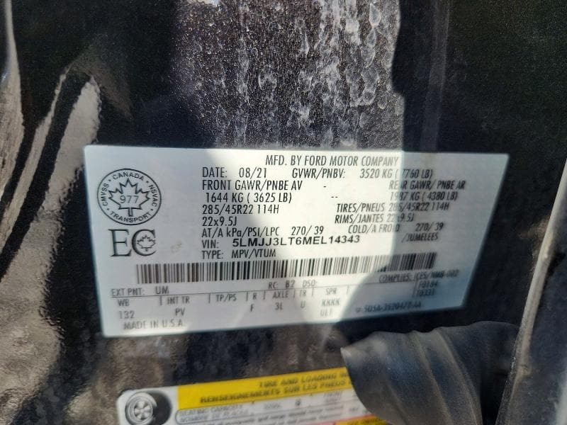 2021 LINCOLN NAVIGATOR L RESERVE 13