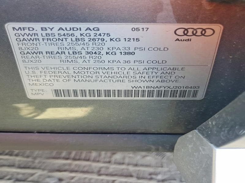 2018 AUDI Q5 PREMIUM PLUS 13