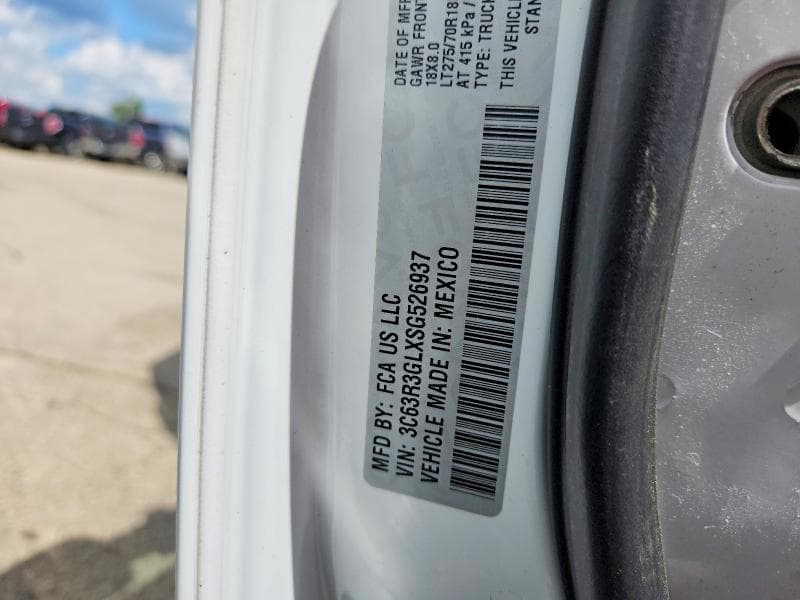 2025 RAM 3500 TRADESMAN 12