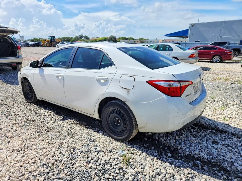 2017 TOYOTA COROLLA LE 2