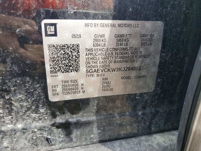 2019 BUICK ENCLAVE AVENIR 13