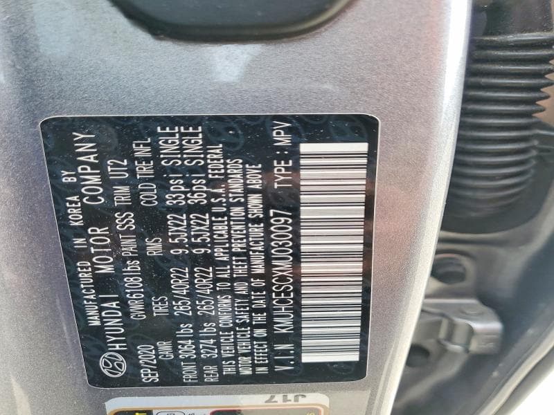 2021 GENESIS GV80 3.5T 12