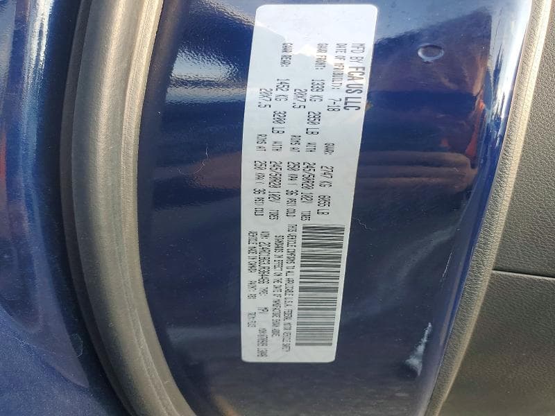 2018 CHRYSLER PACIFICA TOURING L 13