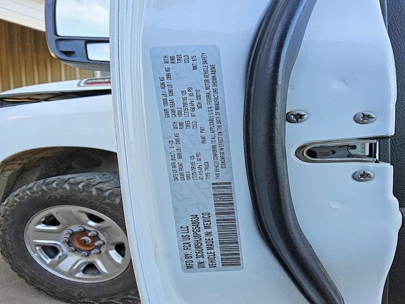2023 RAM 2500 TRADESMAN 12