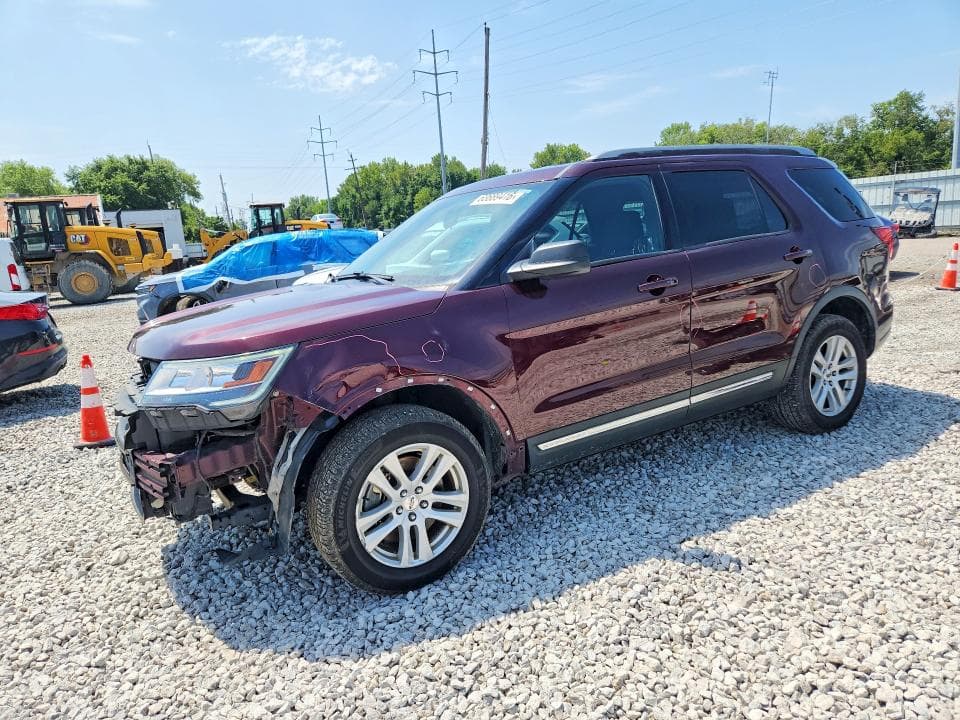2018 FORD EXPLORER XLT - 1