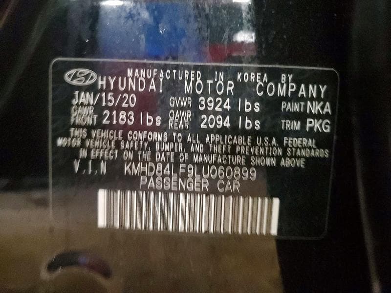2020 HYUNDAI ELANTRA SEL 12