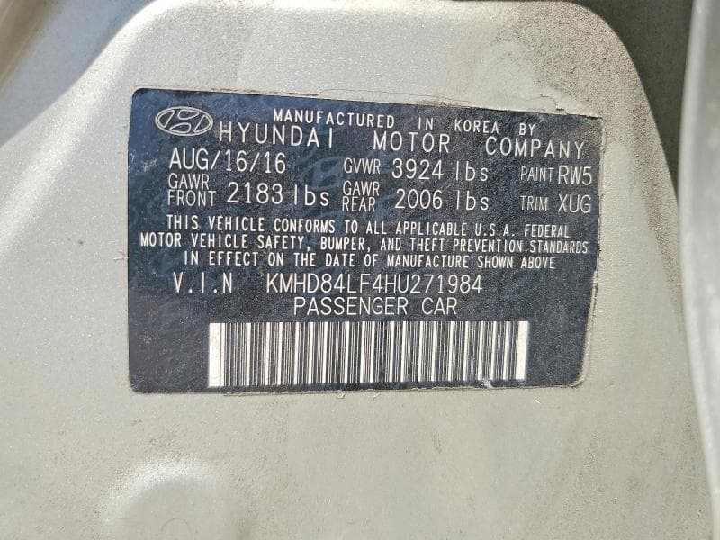 2017 HYUNDAI ELANTRA VALUE EDITION 13