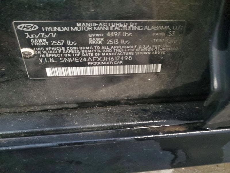 2018 HYUNDAI SONATA SE 12