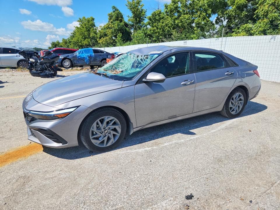 2025 HYUNDAI ELANTRA HYBRID BLUE