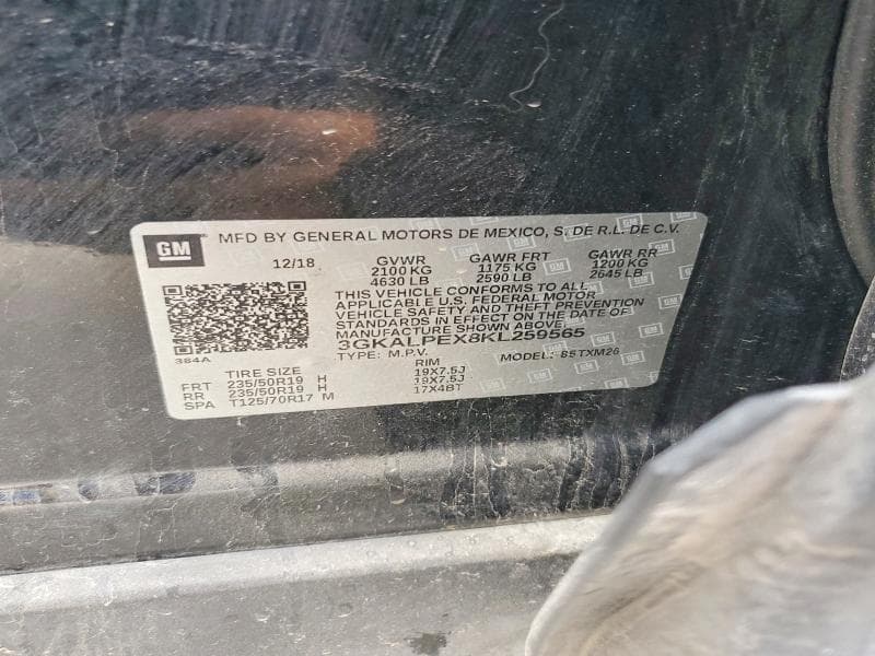 2019 GMC TERRAIN SLT 13
