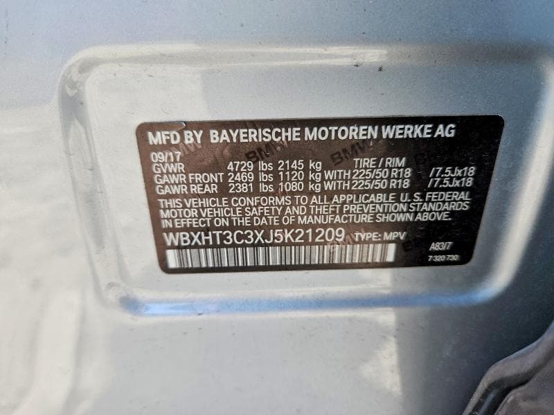 2018 BMW X1 XDRIVE28I 12