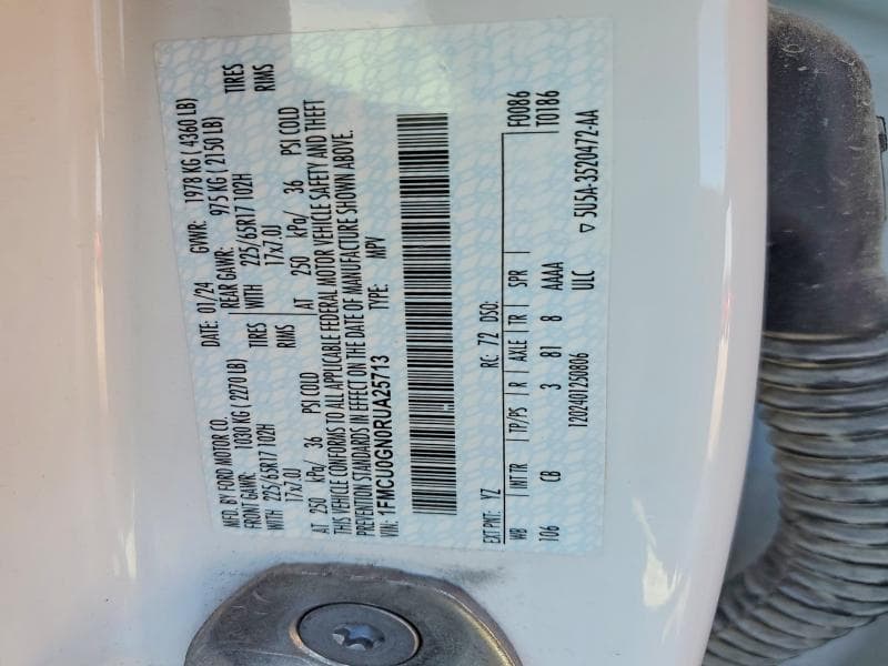 2024 FORD ESCAPE ACTIVE 13