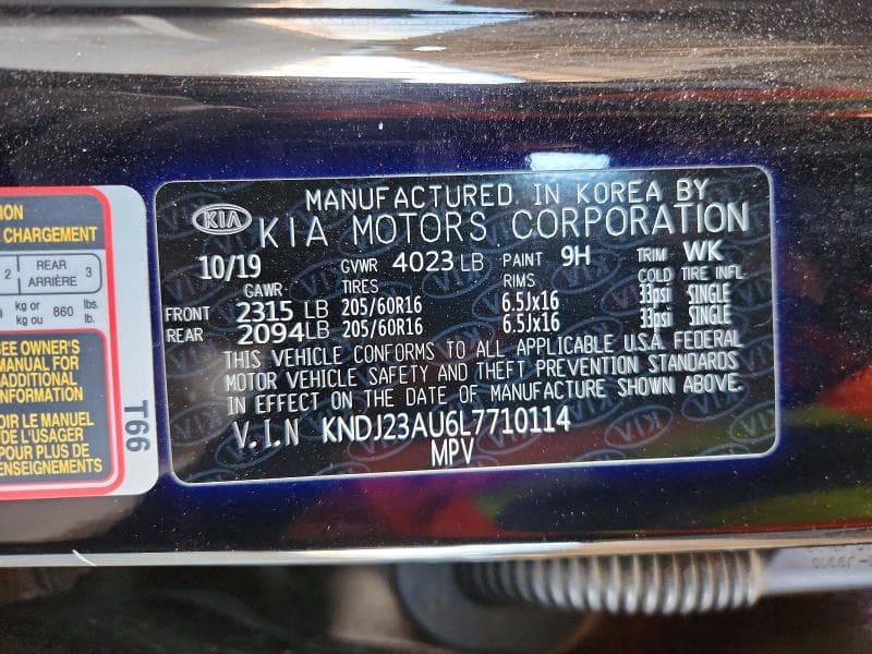 2020 KIA SOUL LX 12