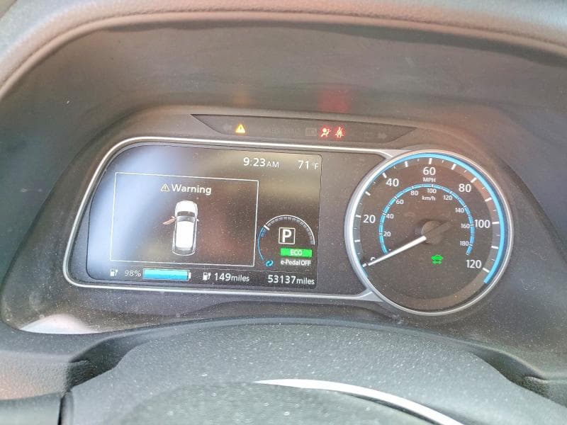 2019 NISSAN LEAF SV 9