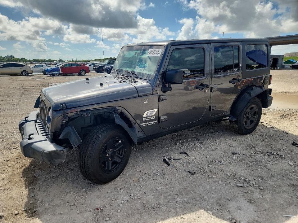 2017 JEEP WRANGLER UNLIMITED SPORT - 1