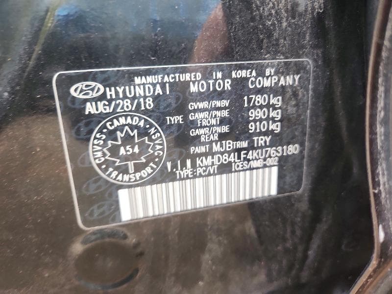 2019 HYUNDAI ELANTRA SEL 12