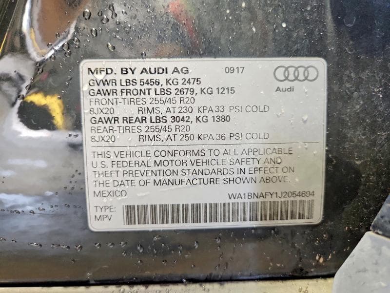 2018 AUDI Q5 PREMIUM PLUS 14