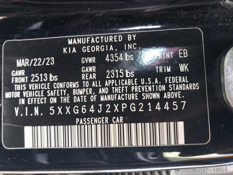 2023 KIA K5 GT LINE 13