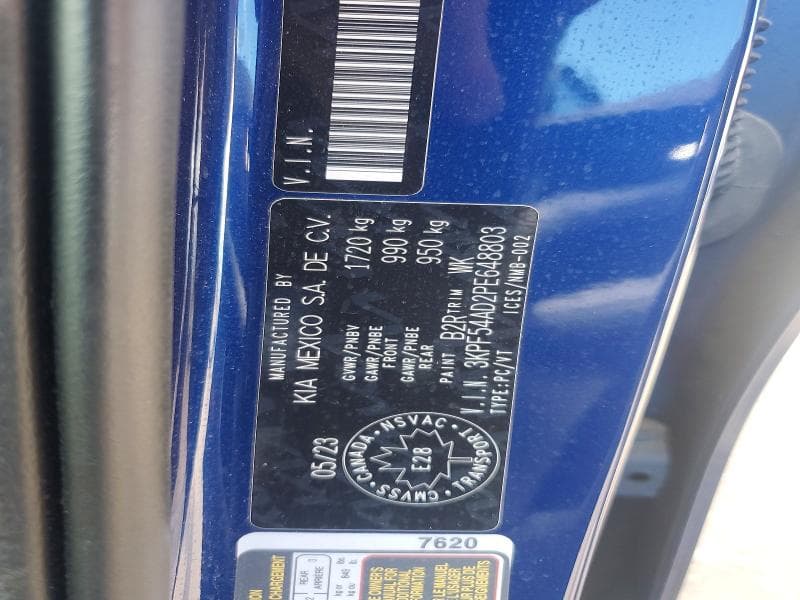 2023 KIA FORTE GT LINE 13