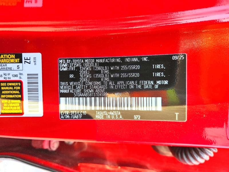 2026 TOYOTA GRAND HIGHLANDER LIMITED 13