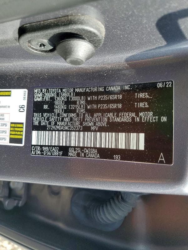 2022 LEXUS RX 350 13